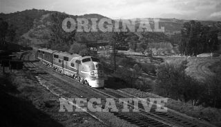 Orig 1943 Negative - Atchison Topeka & Santa Fe At&sf Emc E1 California Railroad