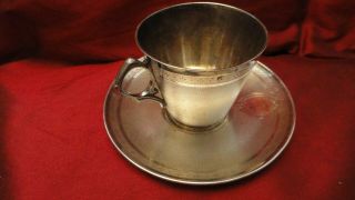 Antique France Silver 950 Cap On The Plate