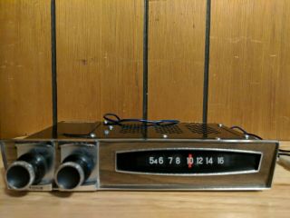 Vintage Car Stereo Transistor 7 Made In Japan Am/fm Not