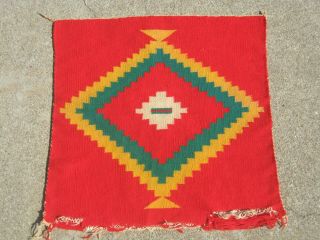 C1890 Antique Navajo Germantown Rug Weaving Native American Indian 3 Day Listing