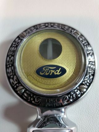 Vtg Antique Ford Boyce Moto Meter NOS Radiator cap Thermometer Model A T Hot Rod 2
