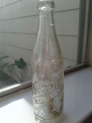 Vintage Dr Pepper 10 2 4 6 1/2 Oz Bottle Houston Texas