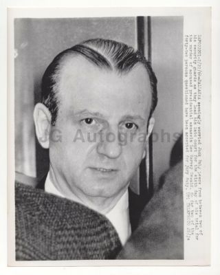 Jack Ruby - Jfk Assassination - Vintage Wire Service Photograph