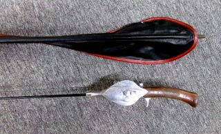Vintage Hurd Supercaster Fishing Rod - Reel In Case