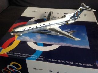 Inflight 200 Olympic Airways Boeing 727 - 200 1/200 Scale Aircraft