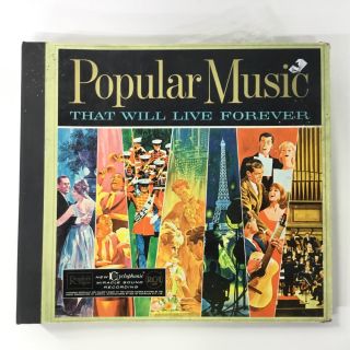 Vintage Record Set 10 - Readers Digest Popular Music That Will Live Forever 404