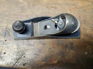 Vintage Stanley 220 Block Plane Made In Usa
