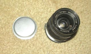 Vintage Soligor Miranda 1:2.  8 F=2.  8cm Camera Lens