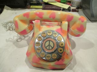 Vintage Girls Pink Telephone