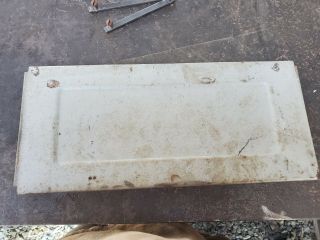 Vintage Delta Rockwell 6 " X 48 " Belt Sander Bottom Back Guard Plate Bs 215
