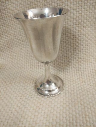 International Sterling Silver Water Goblet Lord Saybrook 6 5/8 " P664: Nm 187g