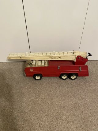 Vintage Tonka Fire Engine Truck With Extendable Ladder.  Xr - 101.  Condi