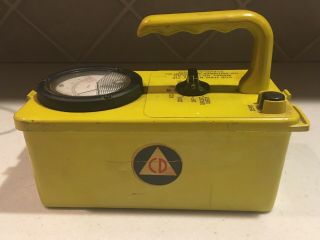 Vintage Victoreen CDV - 715 Model No.  1A Geiger Counter 3