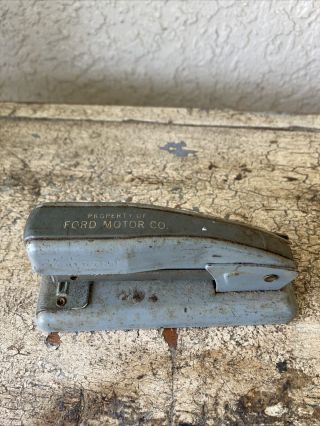Vintage Swing Line Stapler,  Property Of Ford Motor Company