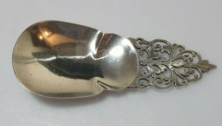 A Mappin & Webb Arts & Crafts Stirling Silver Tea Caddy Spoon.