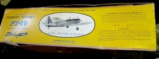 Sterling Models Fairchild Primary Trainer Pt - 19 R/c Wing Span 48 Inches.  Neat