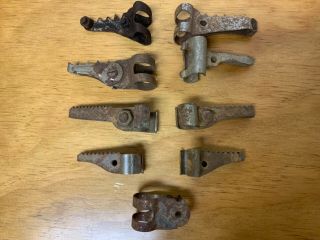 Antique Toc Bicycle Foot Coasting Pegs Multiple Singles Rare 1890 - 1900s