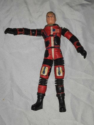 Vintage 1967 Mattel Major Matt Mason Man In Space Sgt.  Storm Bendy Action Figure