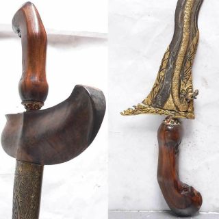 11 lok DRAGON KRIS keris NAGA blade magic snake sword Java Indonesia tribal art 2