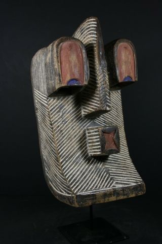 African Male Kifwebe Mask - Songye Tribe - D.  R Congo,  Tribal Art Crafts