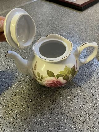 Vintage Porcelain Teapot 6236 Arthur Wood & Son Staffordshire England