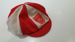 Vintage Arsenal Wembley Hat Retro Football Memorabilia