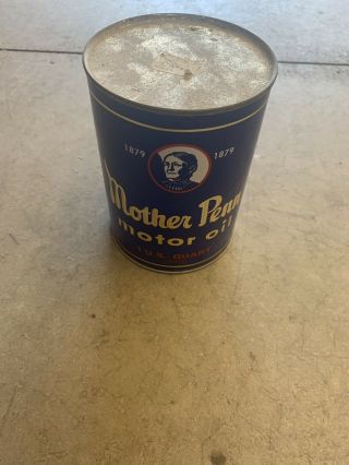 Vintage Oil Can Mother Penn - Empty Can