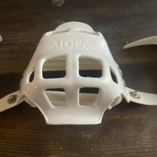 Jofa hockey helmet mouthguard white vintage classic BMX 2