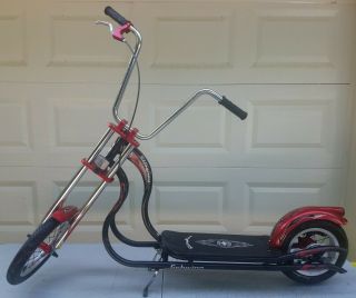Vintage Schwinn Stingray Chopper Red Stand Up Scooter Local