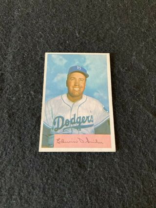 1954 Bowman 170 Duke Snider Brooklyn Dodgers Mlb Card Hof Star