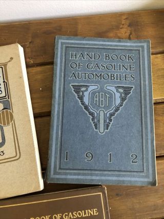 Hand Book Of Gasoline Automobiles ABT 1909 1912 1913 3