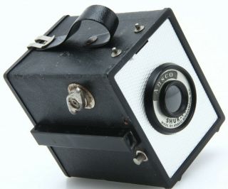 Ansco Shur - Flash 120 Film Box Camera Vintage 390399