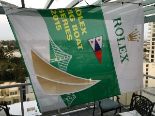 Rare Rolex Big Boat Series San Francisco 2015 - Battle Flag 8x7