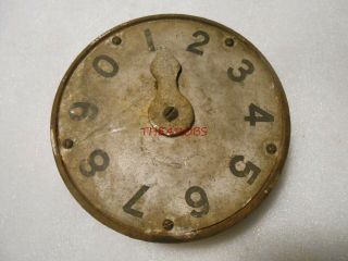 Vintage Tokheim Clock Face Gas Pump Dial Selector Part