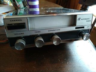 Vintage Automatic Radio 8 Eight Track Player Cfe - 521505 Chrome