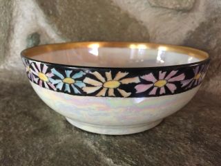 Vintage Tresseman & Vogt T&v Limoges Hand Painted Artist Signed Porcelain Bowl