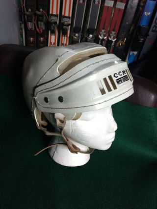 Vintage CCM Pro Gard Hockey Helmet Adult Cooper SK 100 style hurling 2