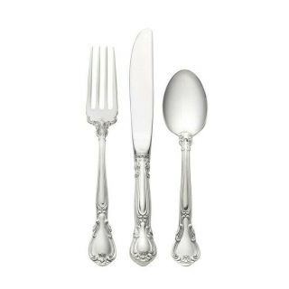 Chantilly By Gorham 3 Piece Youth Set,  Sterling Silver,  Gently