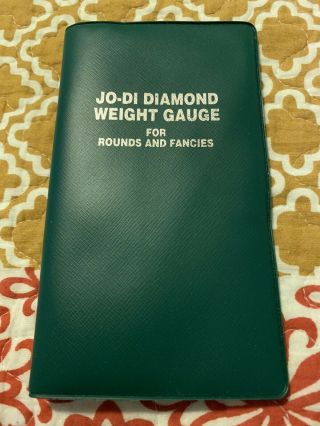Jo - Di Diamond Weight Gauge Vintage 1972
