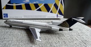 Inflight 200 Continental Boeing 727 200 Airline Die Cast Model 1:200 If722024