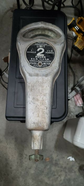 Vintage Retro Park - O - Meter Parking Meter