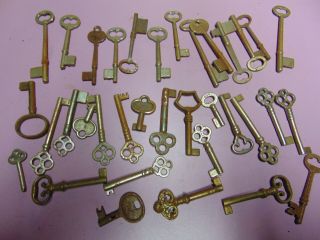 36 Old Vintage Skeleton Key Blank  Locksmith