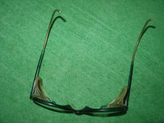 VINTAGE CESCO SAFETY GLASSES GOGGLES CLEAR GLASS MOTORCYCLE STEAMPUNK CE3 - 48 2