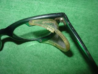 VINTAGE CESCO SAFETY GLASSES GOGGLES CLEAR GLASS MOTORCYCLE STEAMPUNK CE3 - 48 3