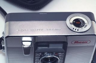 Vintage Ricoh Auto Half Camera w Case 3