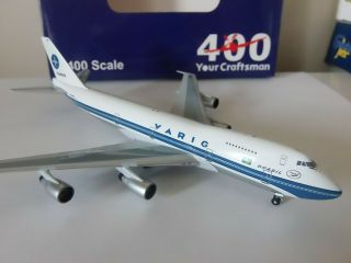 Aeroclassics/bluebox Varig 747 - 200 Diecast 1/400 Model Pp - Vnb