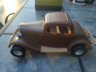 Vintage Tootsietoy - 1934 Ford Victoria 2 - Dr Coupe Hot Rod - Durant Plastics Usa