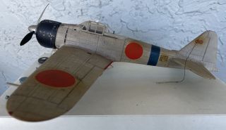 70’s Vintage Plastic Model Plane Japan Ww2 Wwii Built (1)