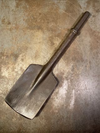 Jack Hammer Spade Shovel For Construction And Demolition 7/8” Hex Shaft Vintage