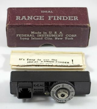 Vintage Ideal Range Finder